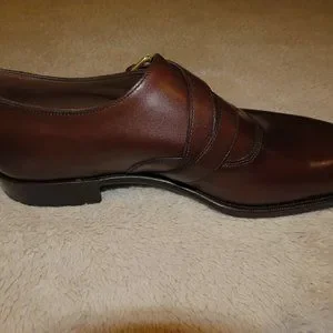 Ralph Lauren Purple Label Edward Green Ancel Brown Monk Loafer 8D NWB $1995 Ralph Lauren Purple Label Edward Green Ancel Brown Monk  main image 4